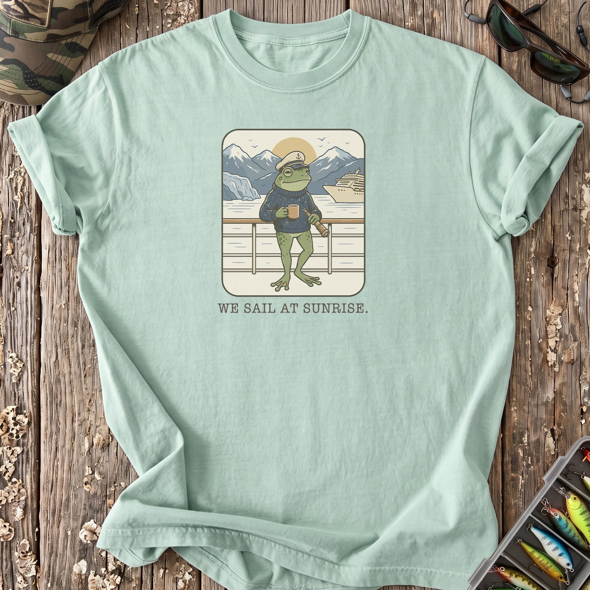 We Sail At Sunrise T-Shirt