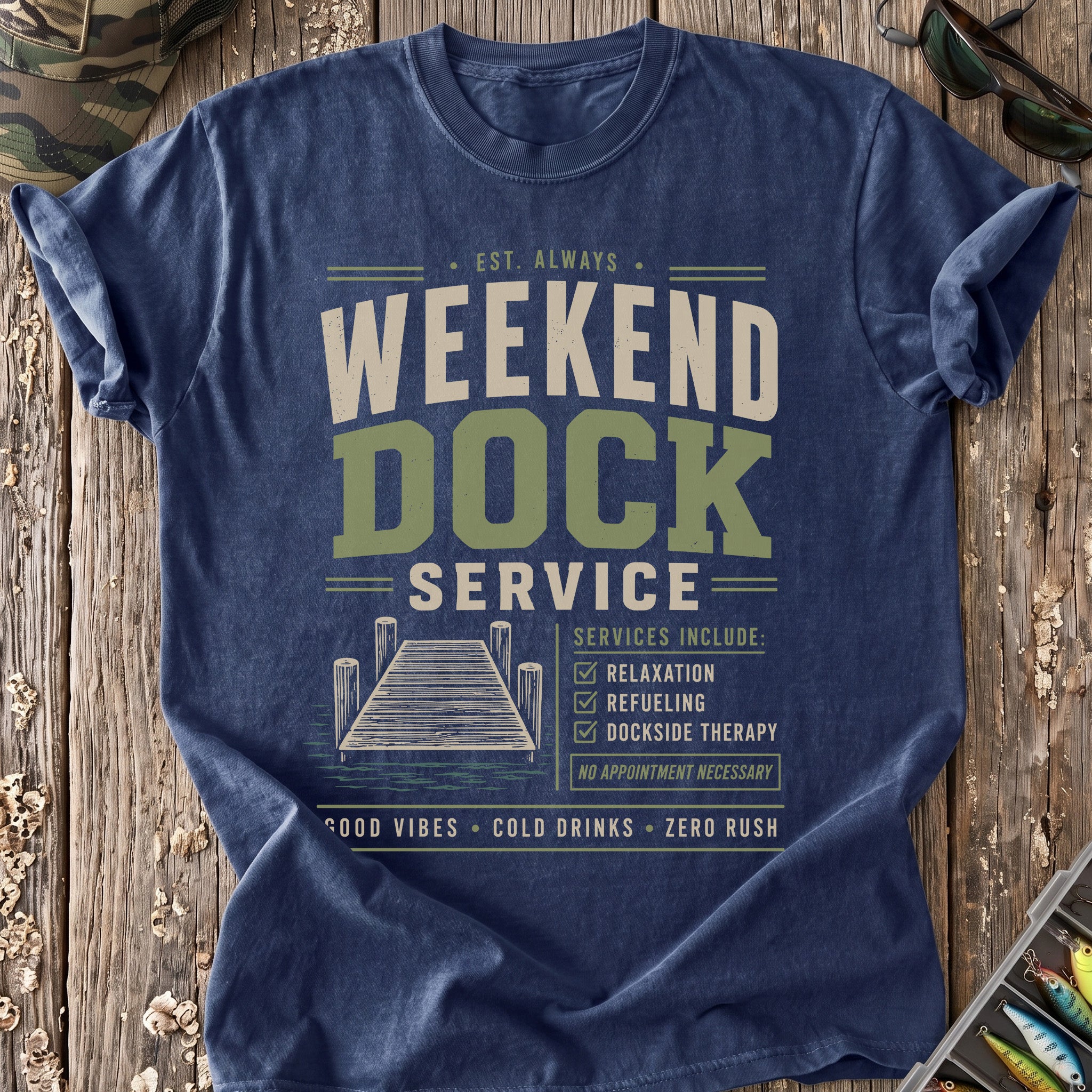 Weekend Dock Service T-Shirt