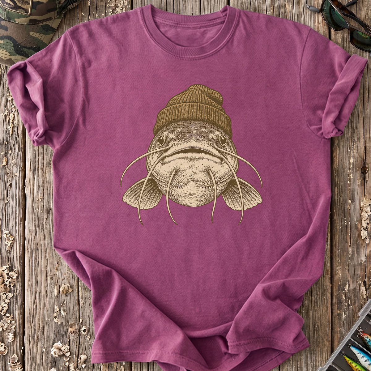 Winter Ready Catfish T-Shirt