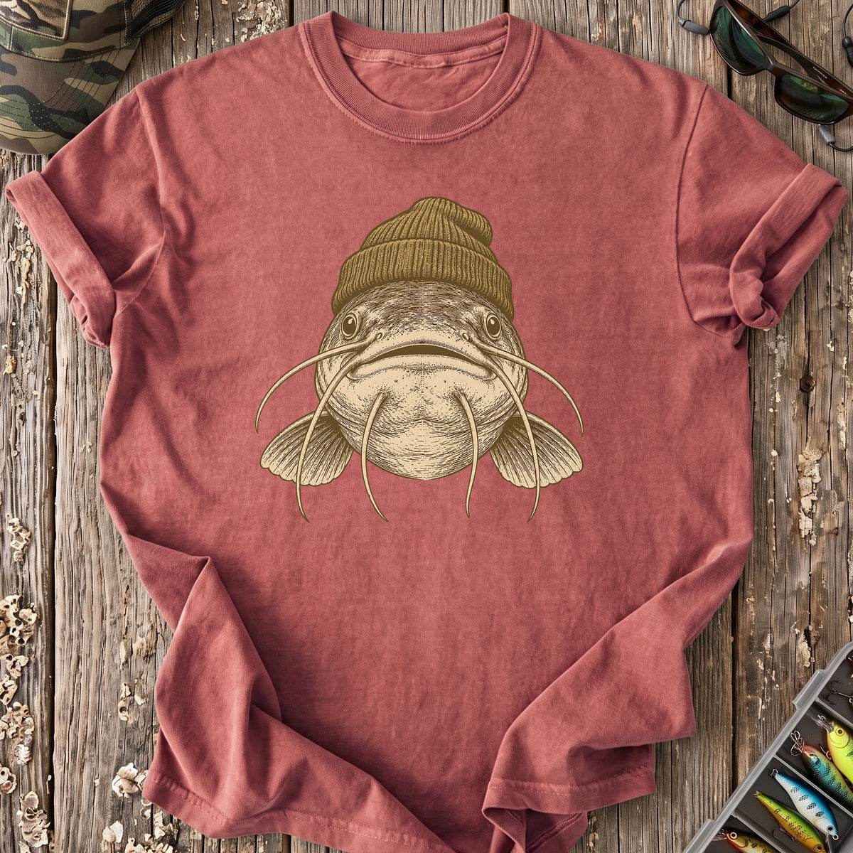 Winter Ready Catfish T-Shirt