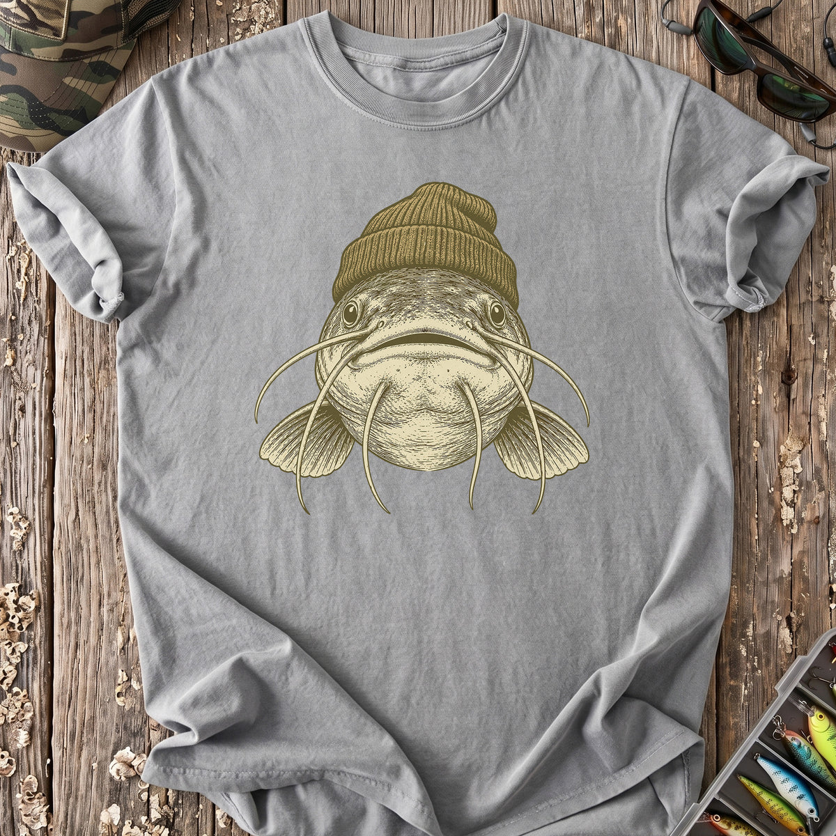 Winter Ready Catfish T-Shirt
