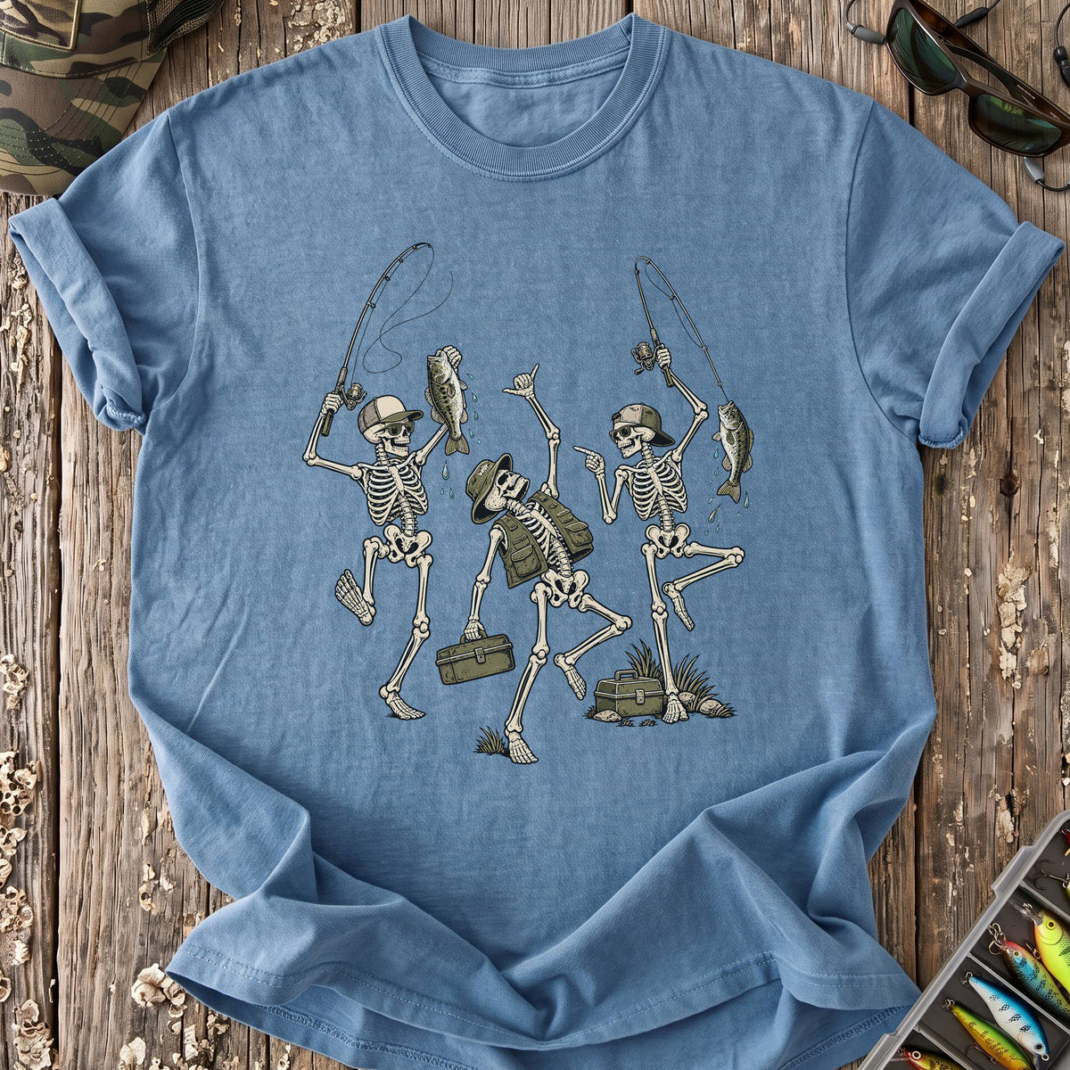 Afterlife Fishing Party T-Shirt