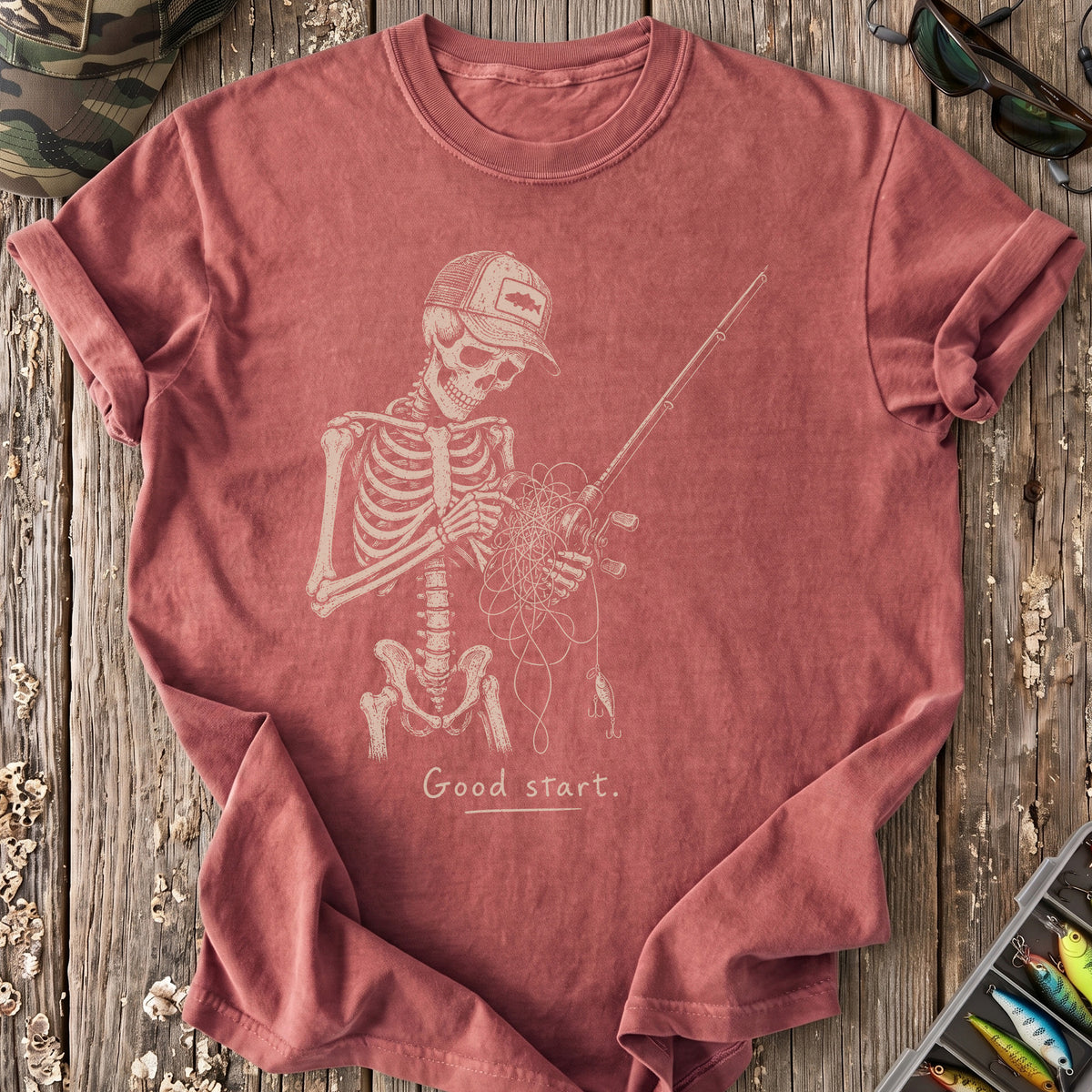 Fishing Off to a Good Start T-Shirt