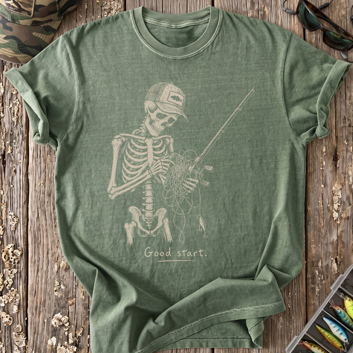 Fishing Off to a Good Start T-Shirt
